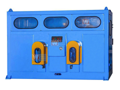 La double bobine automatique prennent la machine pour la machine de tréfilage d'aluminium de câblage cuivre